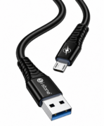 iStone MD112M Micro USB 3A Hızlı Şarj ve Data Kablosu 1.2 Metre - Görsel 2