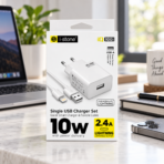 iStone iQ100i 10W USB-A Şarj Adaptörü + Lightning Kablo