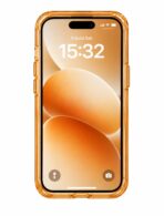iPhone 14 Pro Max Uyumlu Şeffaf Turuncu Kılıf – Kamera Korumalı - Görsel 3
