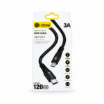 iStone MD110CC Type-C to Type-C 3A Hızlı Şarj ve Data Kablosu 1.2 Metre