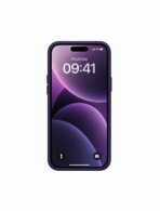 iPhone 14 Pro Max Uyumlu Mor Kılıf – Parlak Kamera Çerçeveli - Görsel 3