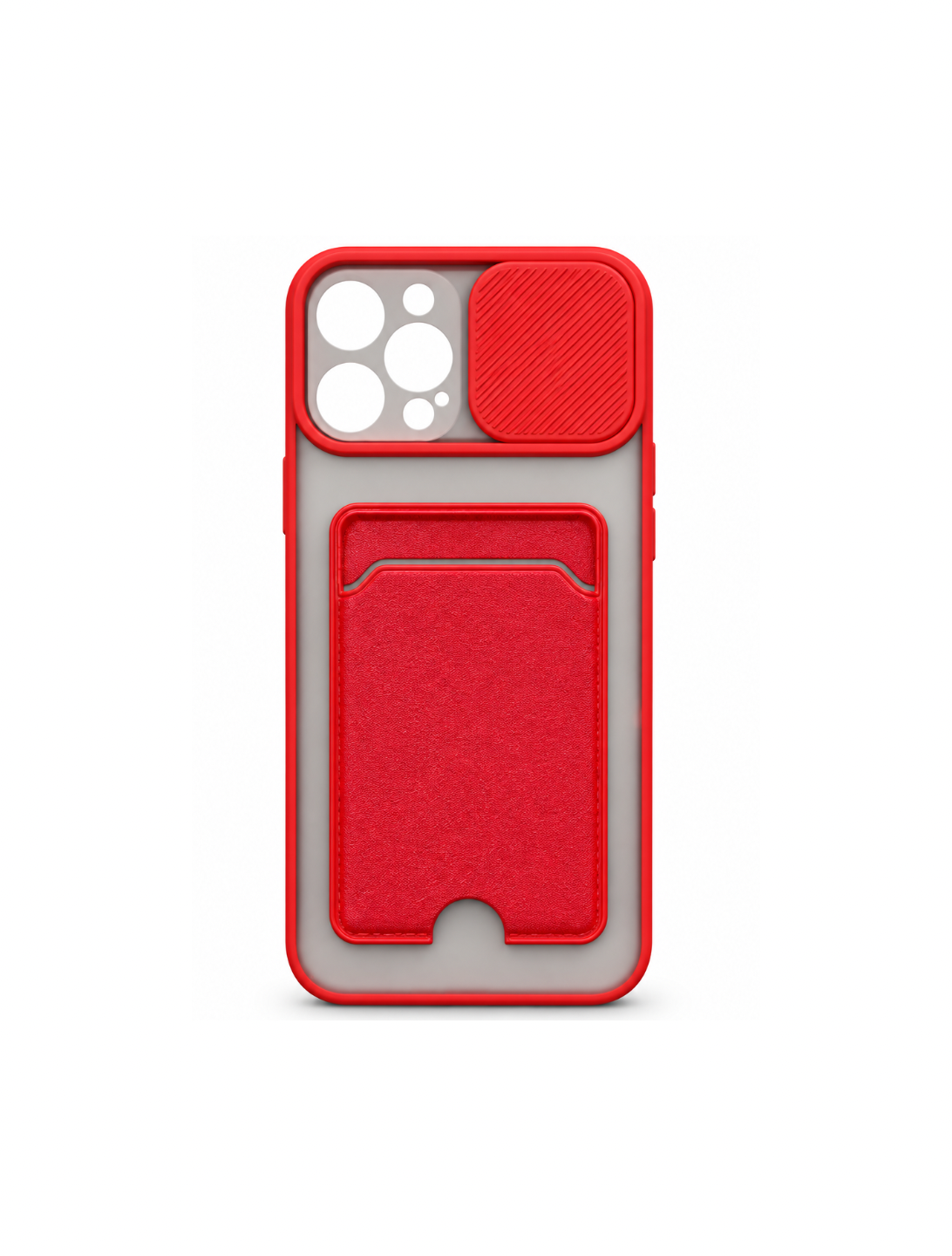 untitled-design-3-16 iPhone 12 Pro Max Uyumlu Kırmızı Kartlıklı Kamera Korumalı Telefon Kılıfı - Görsel 1
