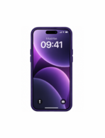 iPhone 14 Pro Max Uyumlu Mıknatıslı Kılıf – Mor/Pembe Detaylı - Görsel 3